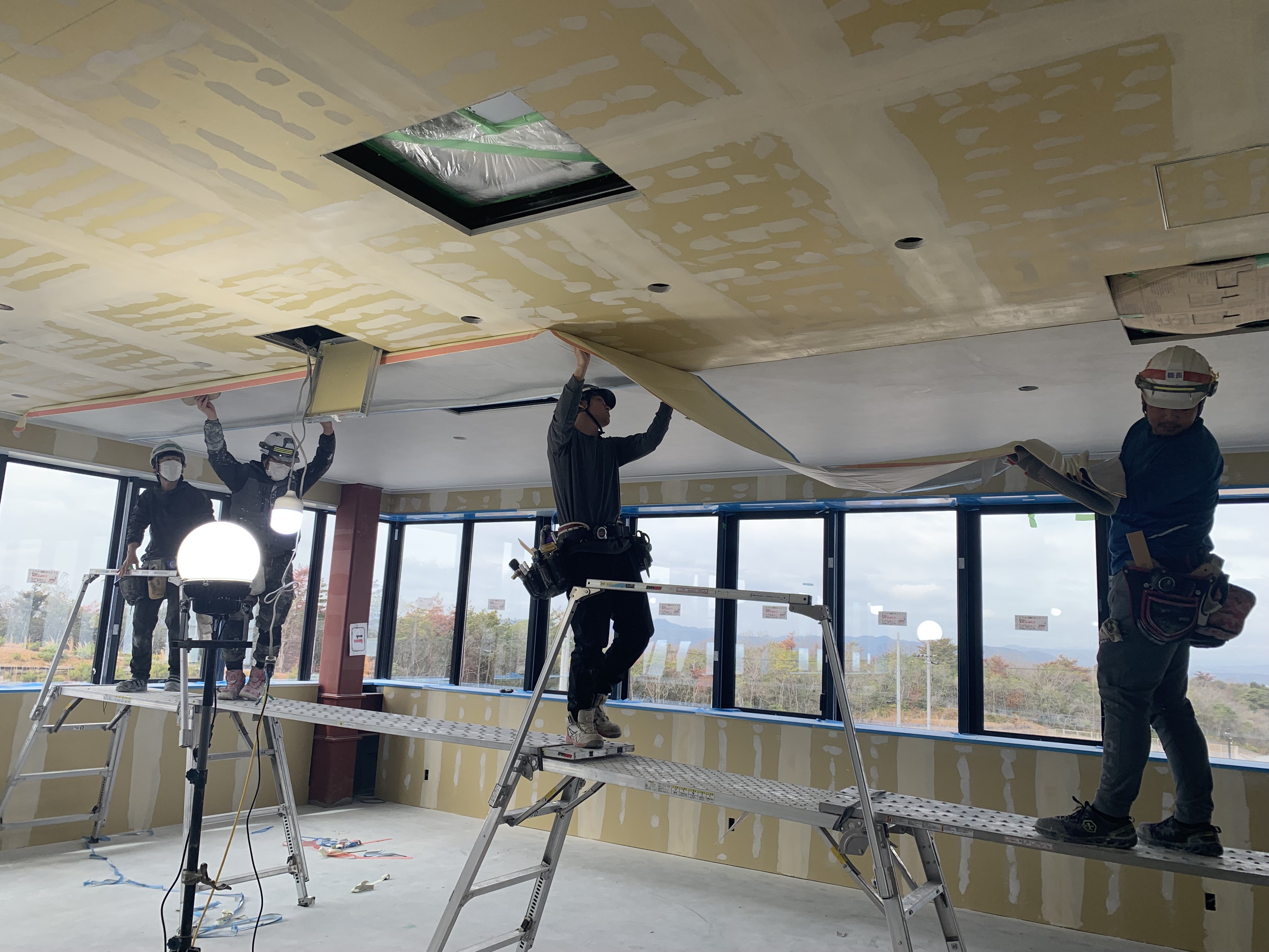 新築建造物の内装